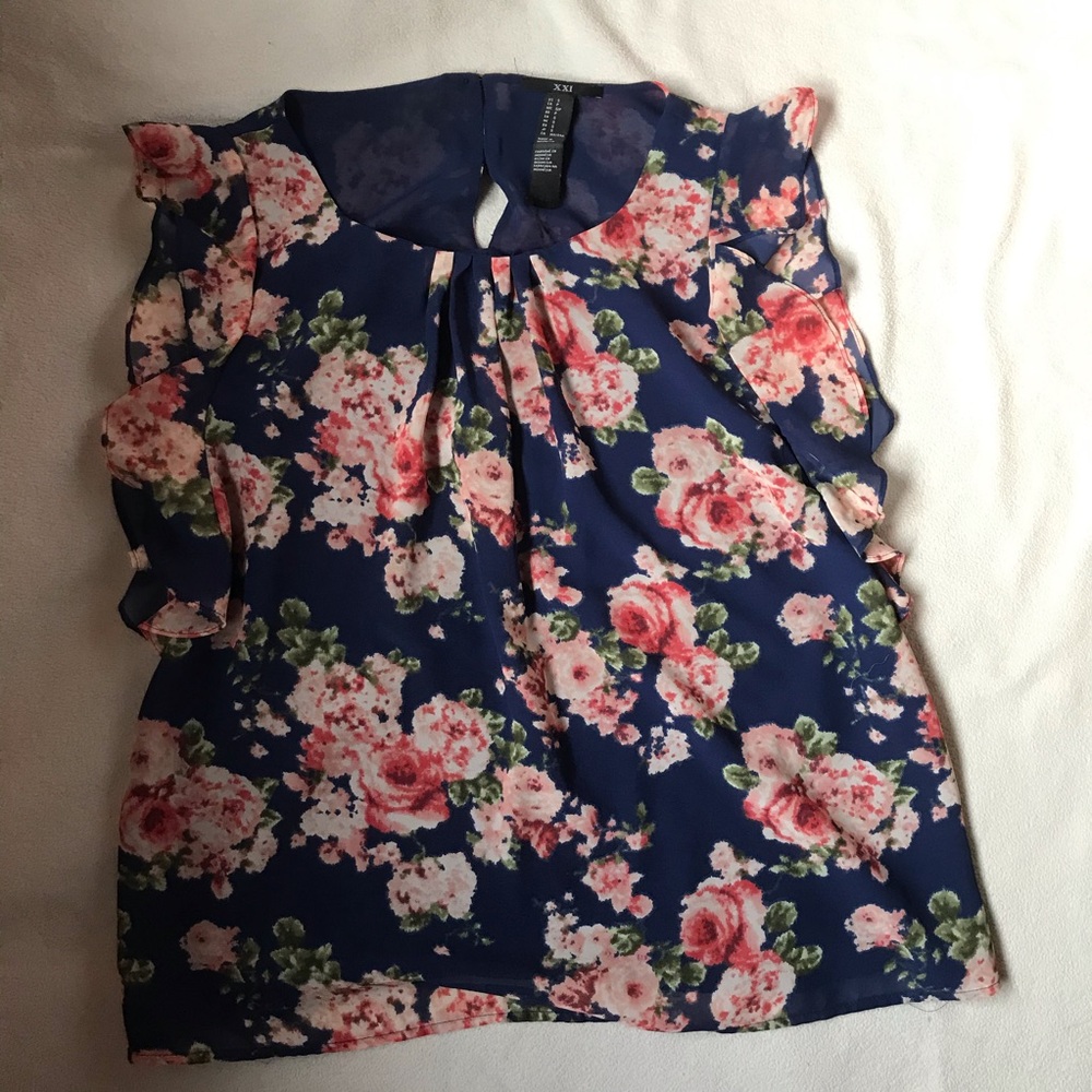 Forever 21 Floral Shirt